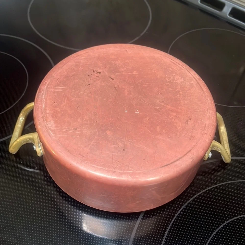 1.5QT Centuria Baumlin Vintage French Copper Pot